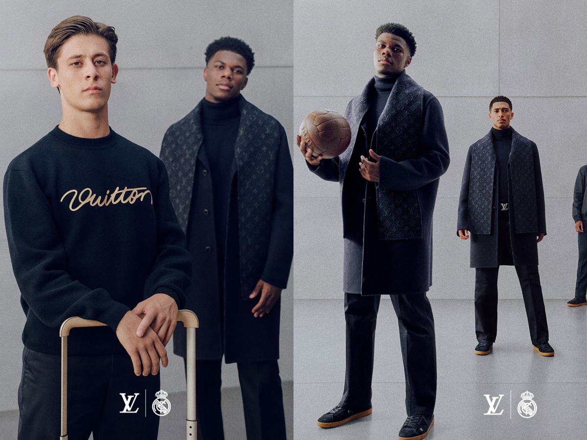 Louis Vuitton Unveils Real Madrid’s New Formalwear and Travel ‘Fits