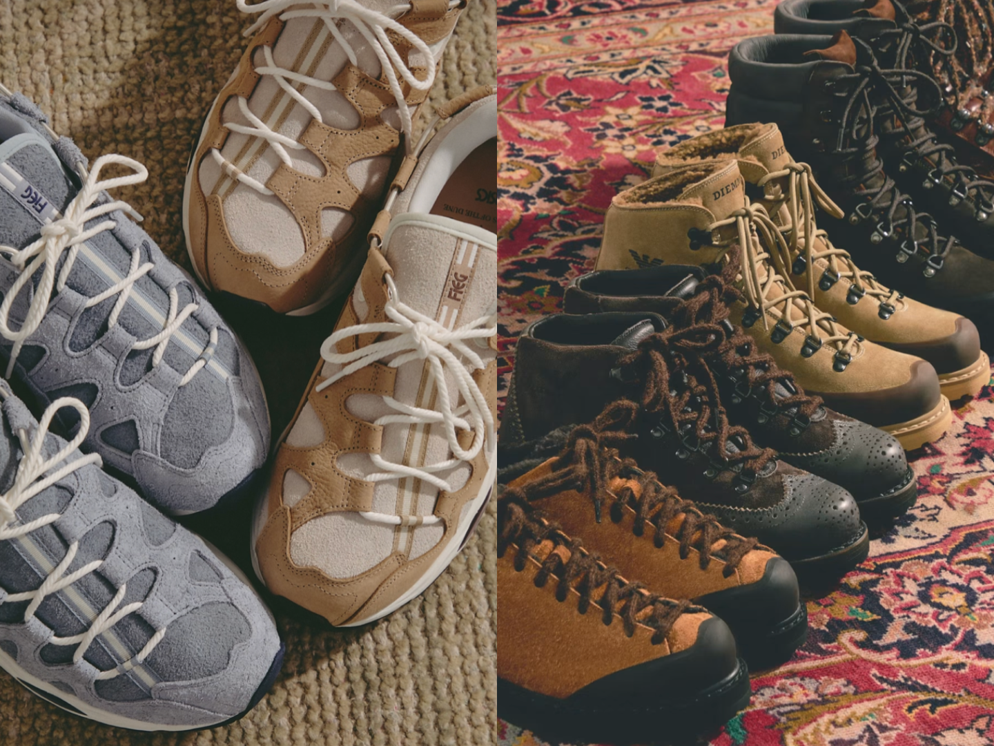 Giorgio Armani and Kith Bring ASICS and Diemme Into Their “Dreams of the Dune” Collaboration